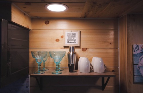 Creola Cabin | Margaritahills is the perfect getaway for two couples, where rustic elegance meets modern comfort.