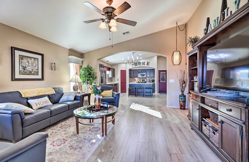 Maricopa House | Maricopa Home w/Swim-Up Bar, Heated Pool & Slide