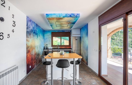 Santa Susanna House | Mario, sea views, private pool, billiards, ping pong