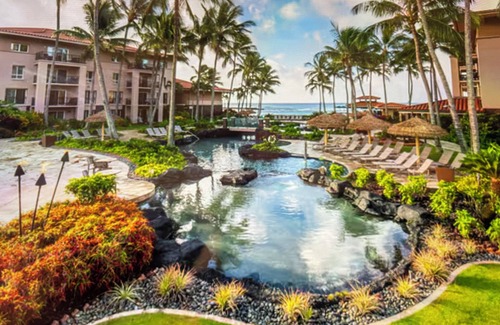 Poipu Villa | Marriott's Waiohai Beach Club. Resort Villa - 2 bedrooms, 2 bathrooms, sleeps 8.