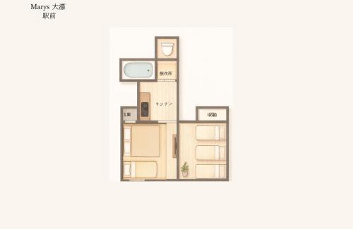 Chuo-ku Apartment | Mary's in Ohori Pleasing