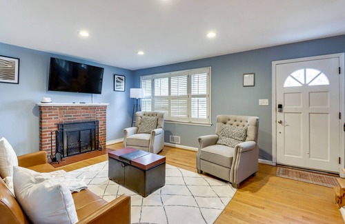 Cheverly House | Maryland Home w/ Deck: 8 Mi to Washington, DC