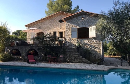 Saint-Paul-de-Vence House | Mas provençal swimming pool and large garden