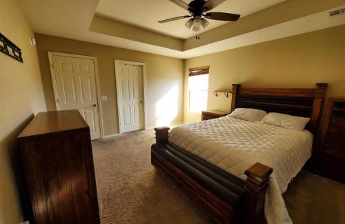 Bentonville House | Master Bed & Bath Just For You