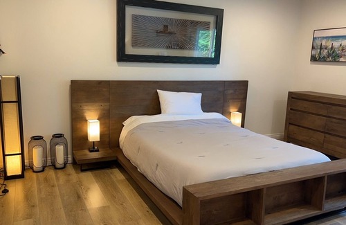 Claremont House | Master Bedroom Oasis in Claremont Pool House, Near 5 Colleges