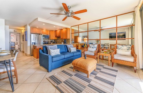 Maalaea Condo | Maui Stunning Prime Ocean Front View of the Bay and Haleakala! *Maalaea Kai 212*