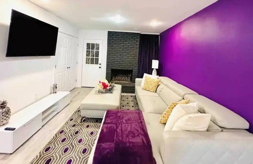 Mid City South House | Mauve Opulence w/ King bed