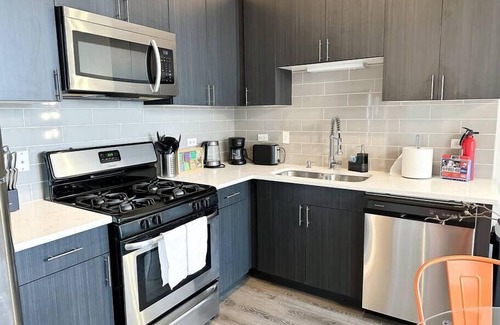 Near South Side Apartment | McCormick 2B/2Ba for up to 8 guests with Optional Parking