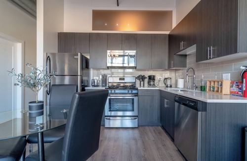 Near South Side Apartment | McCormick 2B/2Ba for up to 8 guests with Skyline view and Optional parking