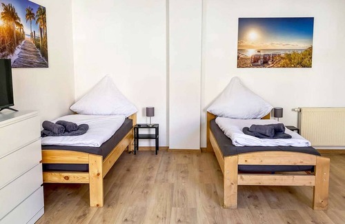 Magdeburg Apartment | MD02 * 1 room * 2 beds * free Netflix