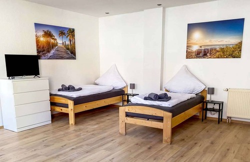 Magdeburg Apartment | MD02 * 1 room * 2 beds * free Netflix