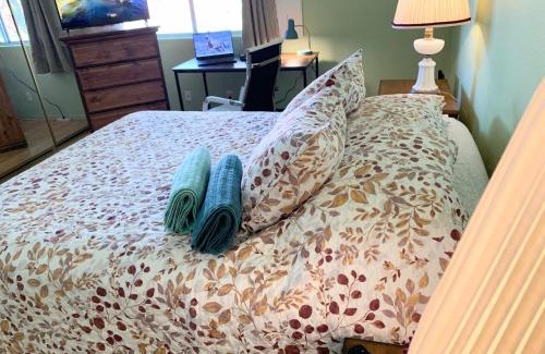 Hemet House | Meadow Harvest Suite with TV and private bathroom