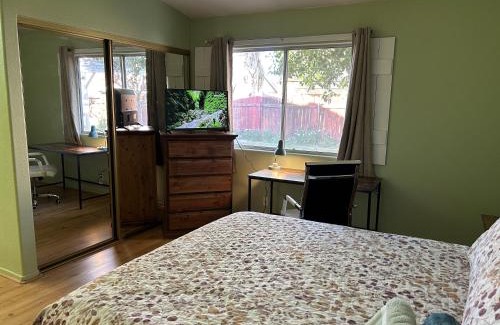 Hemet House | Meadow Harvest Suite with TV and private bathroom
