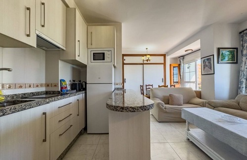 Marbella Seafront Promenade Apartment | Mediterráneo 6-9: Charming Beachfront Studio with Stunning Sea Views.