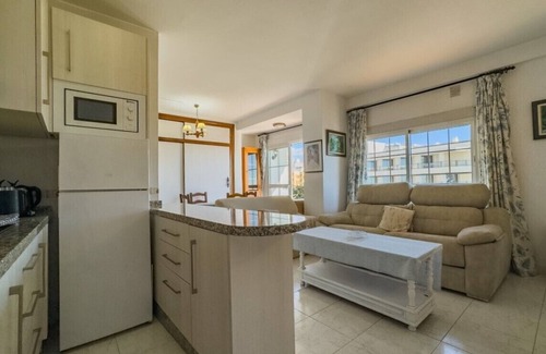 Marbella Seafront Promenade Apartment | Mediterráneo 6-9: Charming Beachfront Studio with Stunning Sea Views.