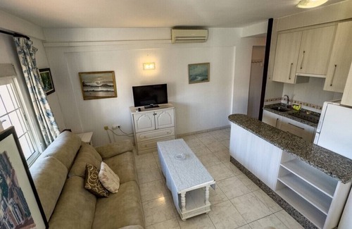 Marbella Seafront Promenade Apartment | Mediterráneo 6-9: Charming Beachfront Studio with Stunning Sea Views.