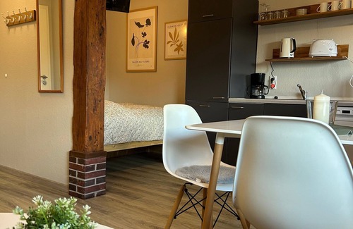 Varel Apartment | Meedehof Moorhausen, WH Ziegenstall - Holiday apartment Ziegenstall