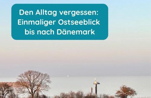Marienleuchte Apartment | Meerglück am Beltblick Fehmarn - Moderne Ferienwohnung direkt an der Ostsee mit Sauna