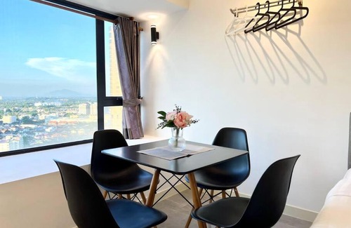 Taman Melaka Raya Apartment | Melaka Town Studio @City-View/4pax/bathun/wi-fi/tv