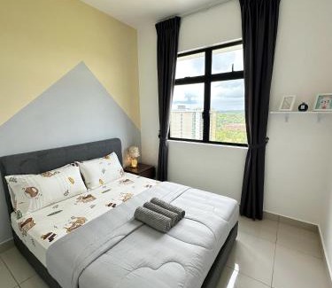 Bandar Penawar Apartment | Meow & Lovely Cat-Inspired New Homestay 3BR-8px