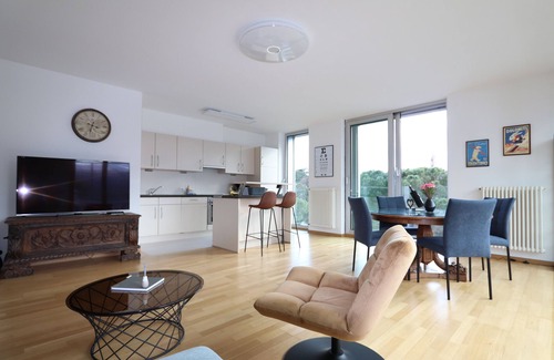 Merano Apartment | Merano center penthouse with terrace, garage, bike room and infrared sauna.