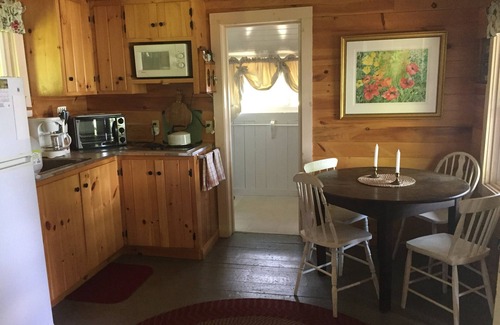 Industry Cabin | Metz Camp - Very private atop a knoll with view of beautiful Clearwater Lake.