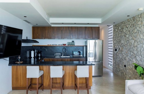 Colonia Meteorologico Apartment | Mexican Caribbean Island Vibes - Pool + Oceanview