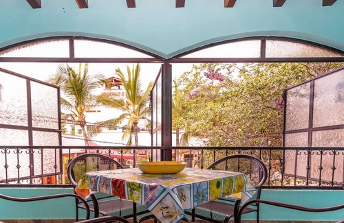 Chacala House | Mexican Style Patio Double Room in Playa Chacala
