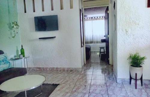 Downtown Cancun Apartment | Mi Otoch en Cancun jardín terraza asador