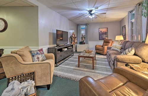 Michaywe Villa | Michigan Golf Course Retreat w/ Gameroom & Hot tub