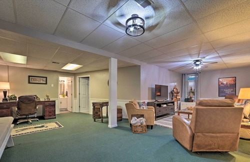 Michaywe Villa | Michigan Golf Course Retreat w/ Gameroom & Hot tub