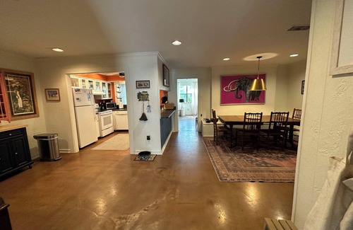 Waveland House | Mid Century Beach House, Salt water Pool. Family Sized with a game room!!
