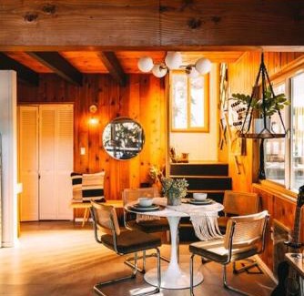 Running Springs Ski Chalet | Mid-Century Cabin Perfect for Romantic Getaway
