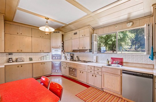 Hayden Lake House | Mid-Century Lakefront Home w/Private Dock, Boat Slip, Great Patio & Huge Views