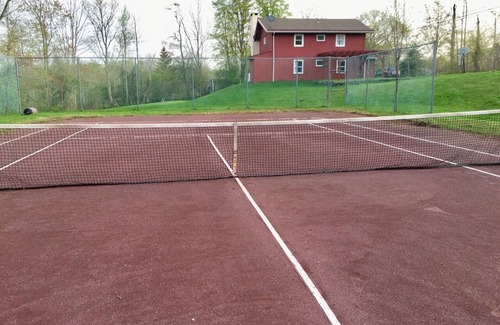 Windham House | Mid Century Modern Chalet with Tennis Court and Catskill Views
