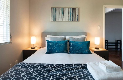 Hacienda Heights House | Mid-Century Retreat: 2-Bedroom Unit with Queen & Single Beds, Entertainment Galore, and Convenient On-Site Washer/Dryer
