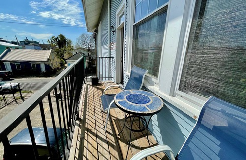 Uptown Historic District Condo | Mid-term furnished rental in the heart of Uptown with Pool & Gated Parking!