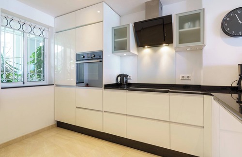 Mijas Apartment | "Mijas Costa Modern 2 Bed Apartment" with Sea & Mountain View, Pool & Garden
