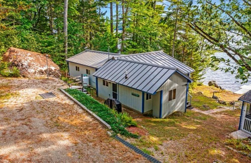 Orland Cabin | Miles To Go-Family friendly camp on Toddy Pond. Swim, boat, fish, hike.