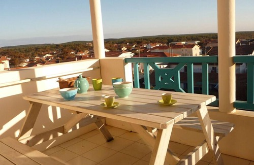 Mimizan Apartment | MIMIZAN plage: Apartment 50 m from the beach. Large ocean view terrace. WIRELESS