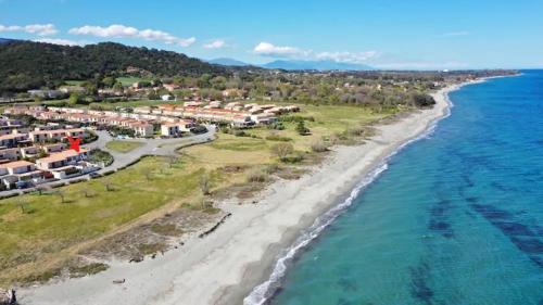 Poggio-Mezzana Apartment | Mini villa chaleureuse avec vue mer imprenable