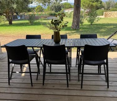 Cala Rossa Apartment | Mini Villa T4 duplex dans résidence hôtelière Fiori di Cala Rossa superbement arborée rénovée en 2023 - chez Anne avec piscine chauffée