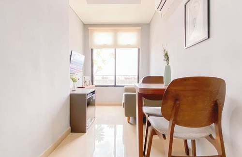 Cikarang Apartment | Minimalist and Cozy Living 2BR Pollux Chadstone Apartment