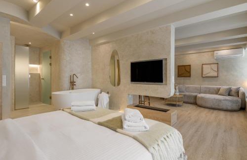 Plaka Apartment | Minimalist Oasis in Athens