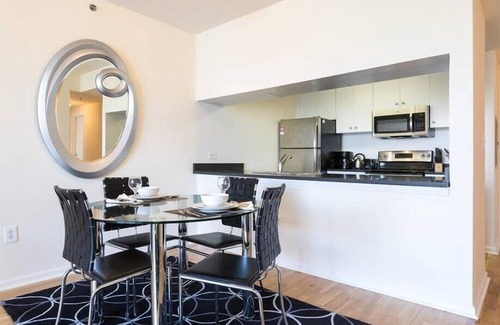 Hoboken Apartment | Mins to NYC | Heart of Hoboken 1BR w/Concierge & Sundeck