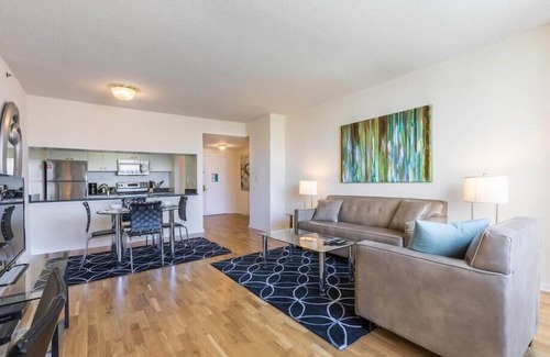 Hoboken Apartment | Mins to NYC | Heart of Hoboken 1BR w/Concierge & Sundeck
