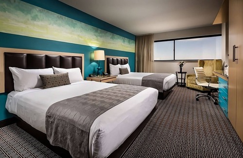 Downtown Las Vegas Hotel | Minutes Away from The Neon Museum! FREE Parking, Rooftop Pool, Onsite Casino