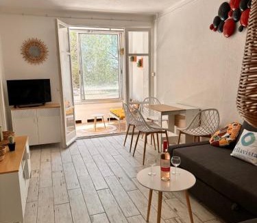 Argeles Plage Apartment | Miramar By Bellavista - 250 m de la plage - terrasse