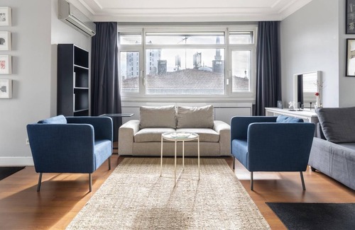 Goztepe Apartment | Missafir Sleek Flat with Balcony on Bagdat Street