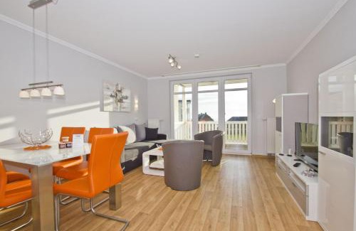 Gohren Apartment | mit Meerblick und Balkon, gratis Nutzung vom AHOI Erlebnisbad und Sauna in Sellin - Meeresblick FeWo 33